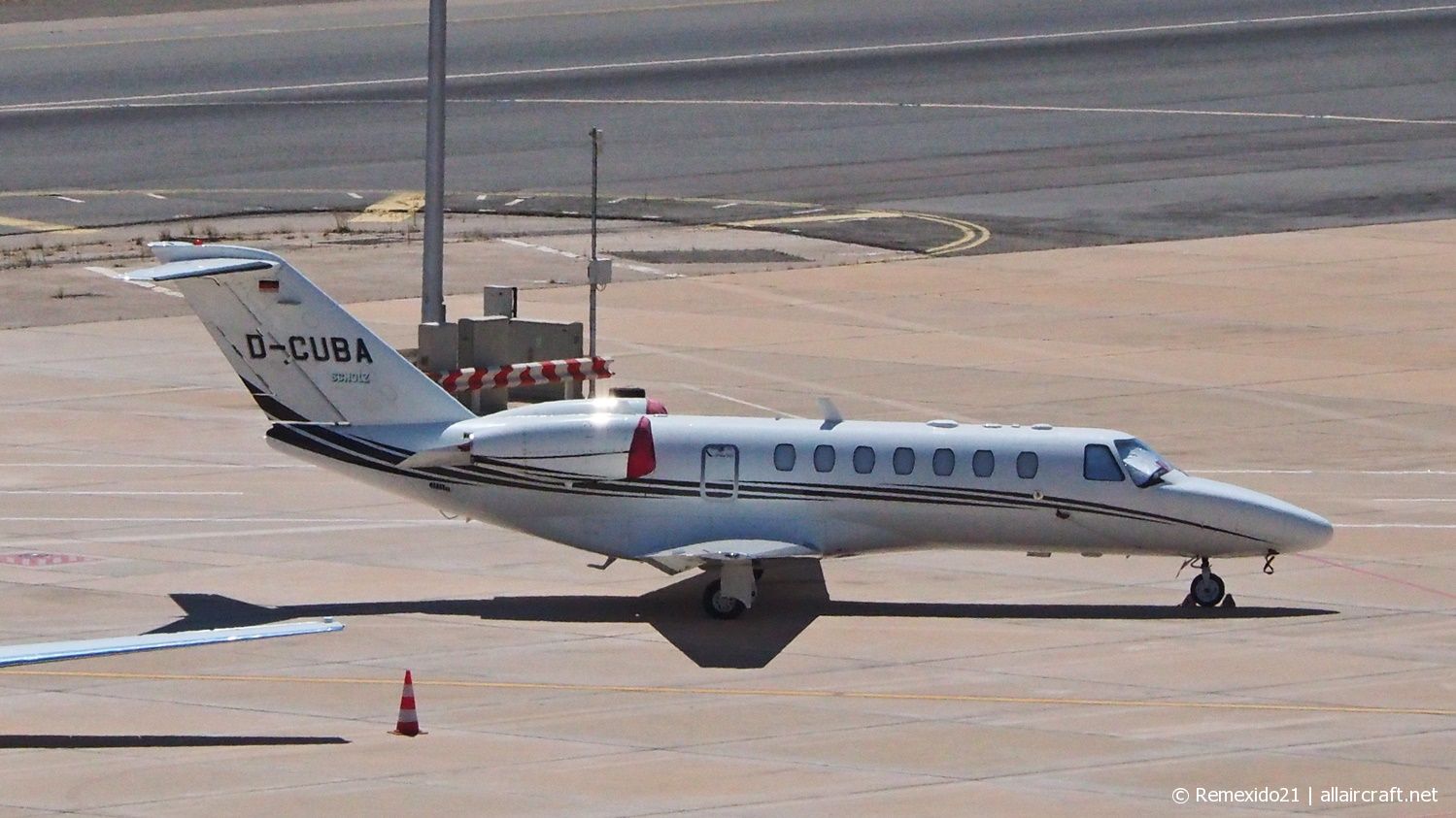 D-CUBA · Cessna 525B CitationJet 3 · (FAO / LPFR)