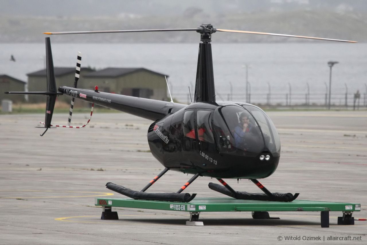 LN-OVD · Robinson R44 Raven II · (SVG / ENZV)