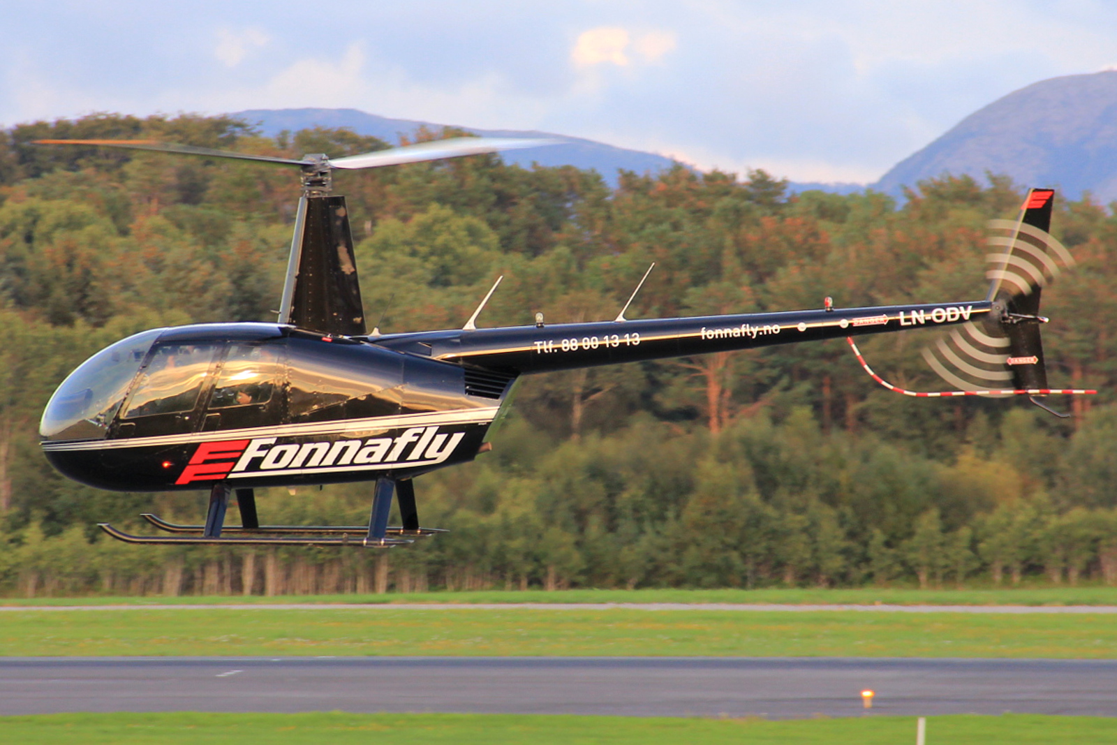 LN-ODV · Robinson R44 Raven II · (SVG / ENZV)