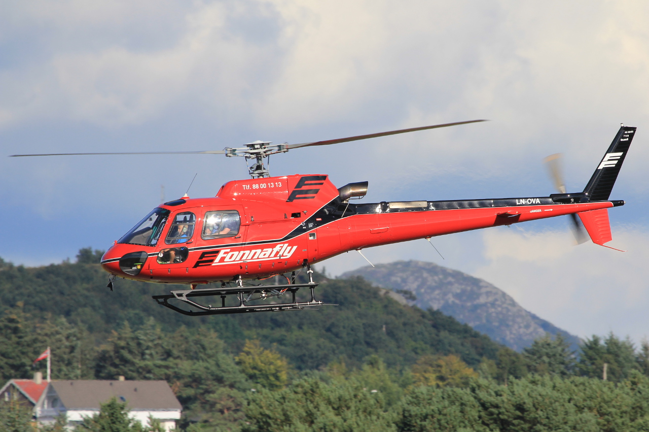 LN-OVA · Eurocopter AS-350B-3 Ecureuil · (SVG / ENZV)
