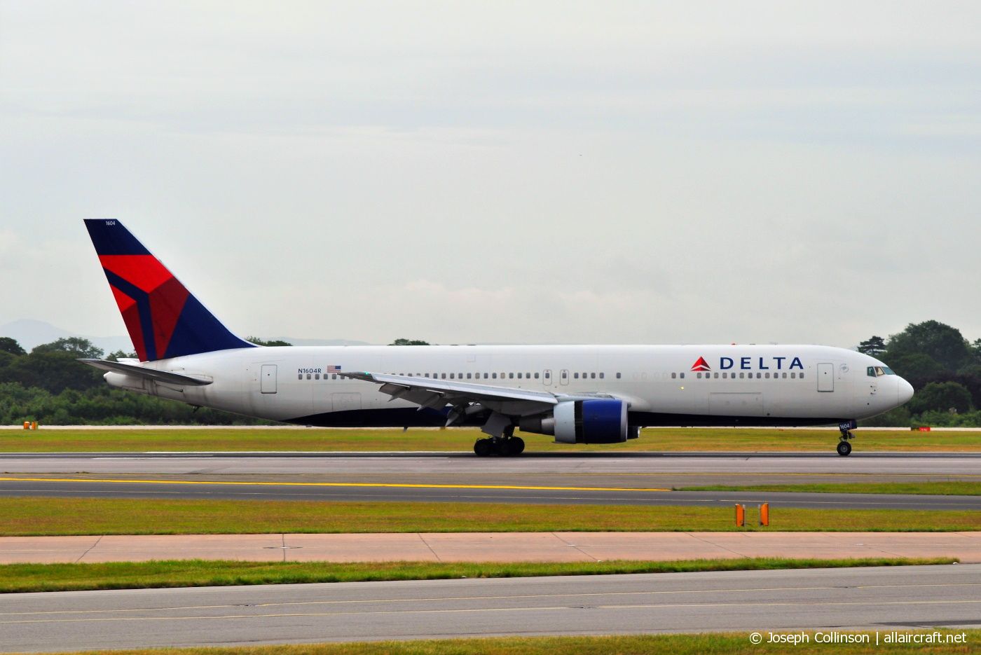 N1604R · Boeing 767-332/ER · (MAN / EGCC)