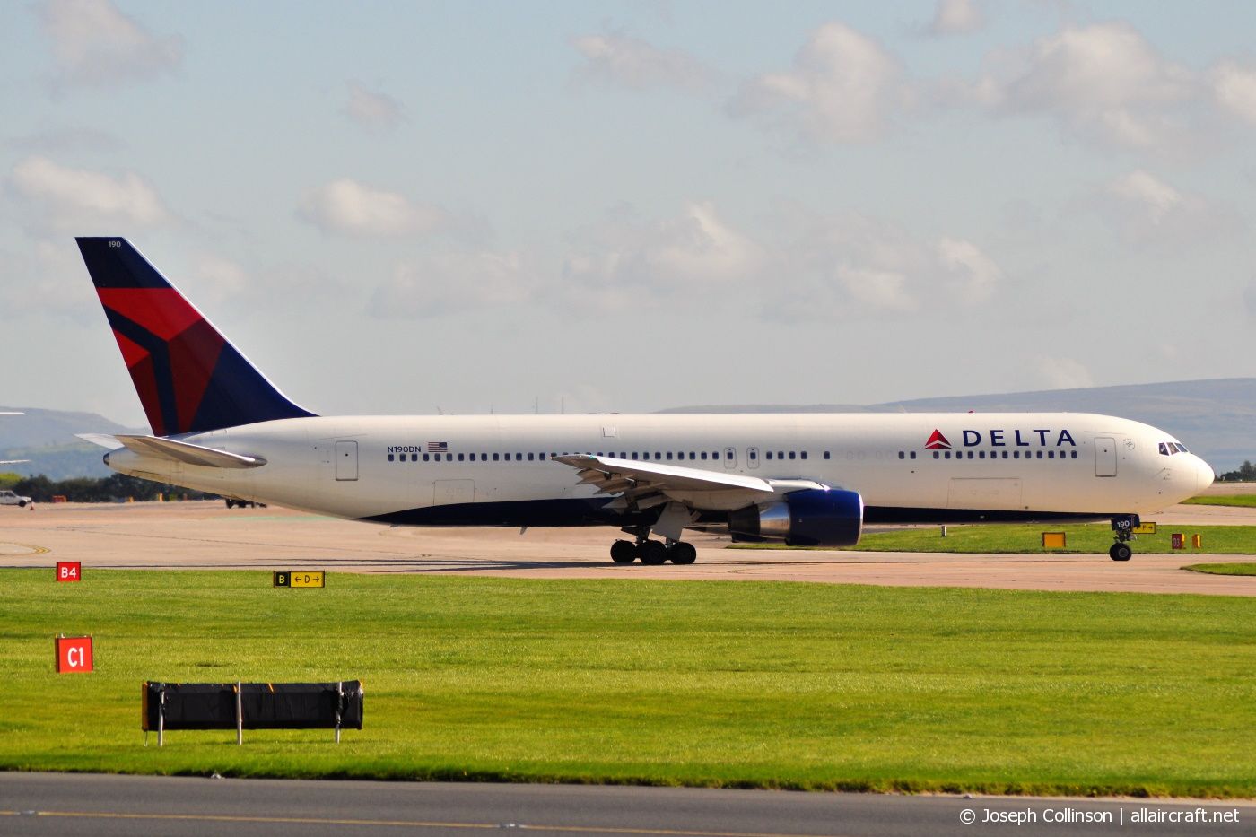 N190DN · Boeing 767-332(ER) · (MAN / EGCC)