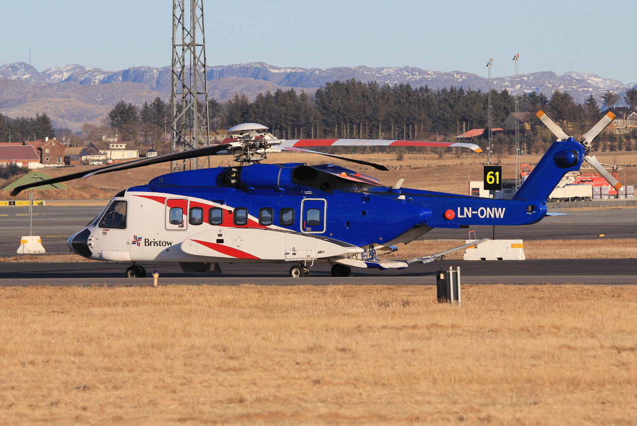 LN-ONW · Sikorsky S-92A · (SVG / ENZV)