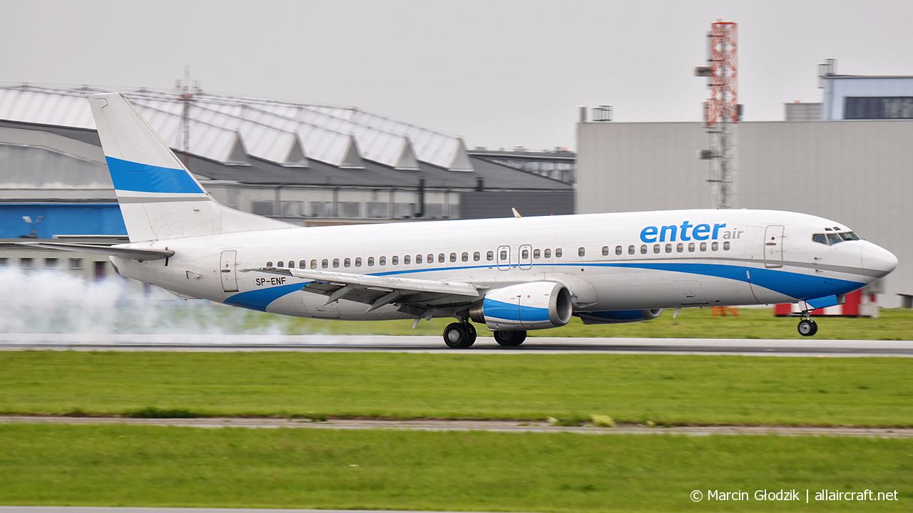 SP-ENF · Boeing 737-4C9 · (WAW / EPWA)