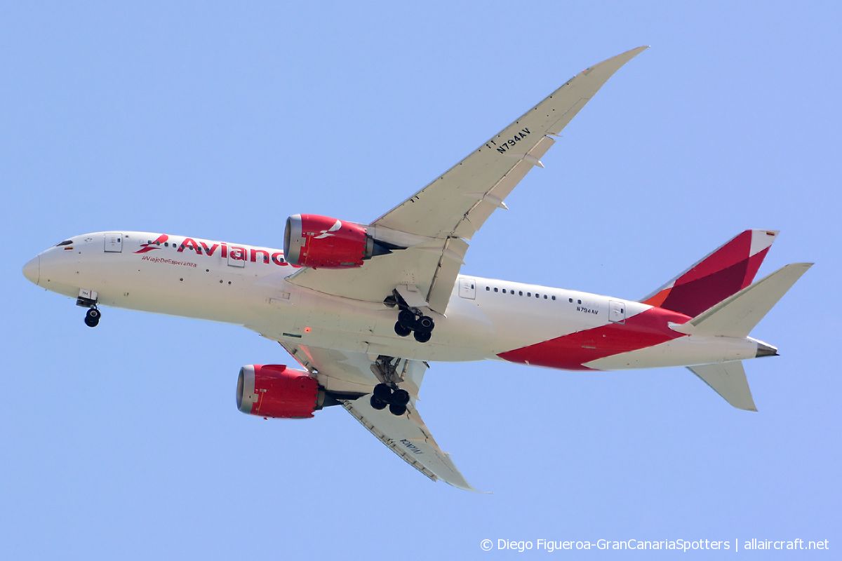 N794AV (cn 39406) Boeing 787-8