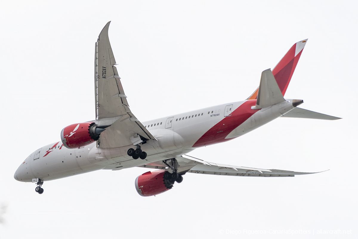 N792AV (37510) 2016 Boeing 787-8 Dreamliner