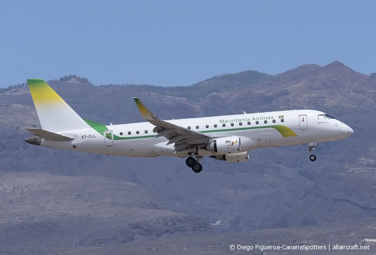 5T-CLL · Embraer 170-200LR · (LPA / GCLP)