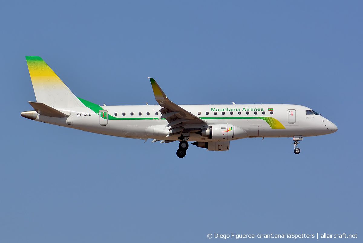 5T-CLL · Embraer 170-200LR · (LPA / GCLP)