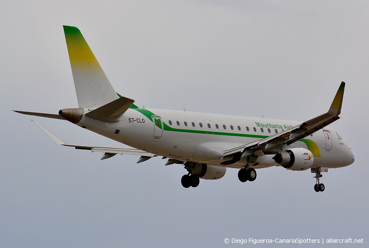 5T-CLO · Embraer 170-200LR · (LPA / GCLP)