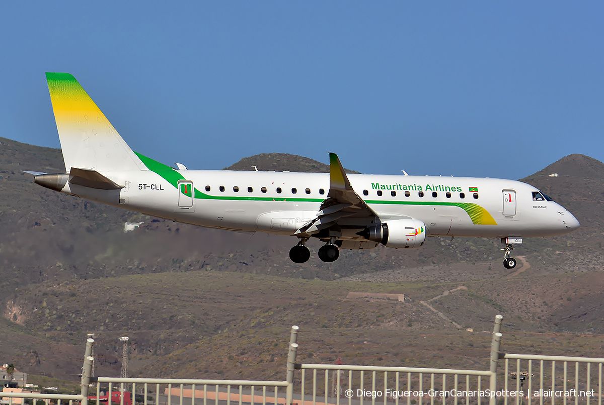 5T-CLL · Embraer 170-200LR · (LPA / GCLP)