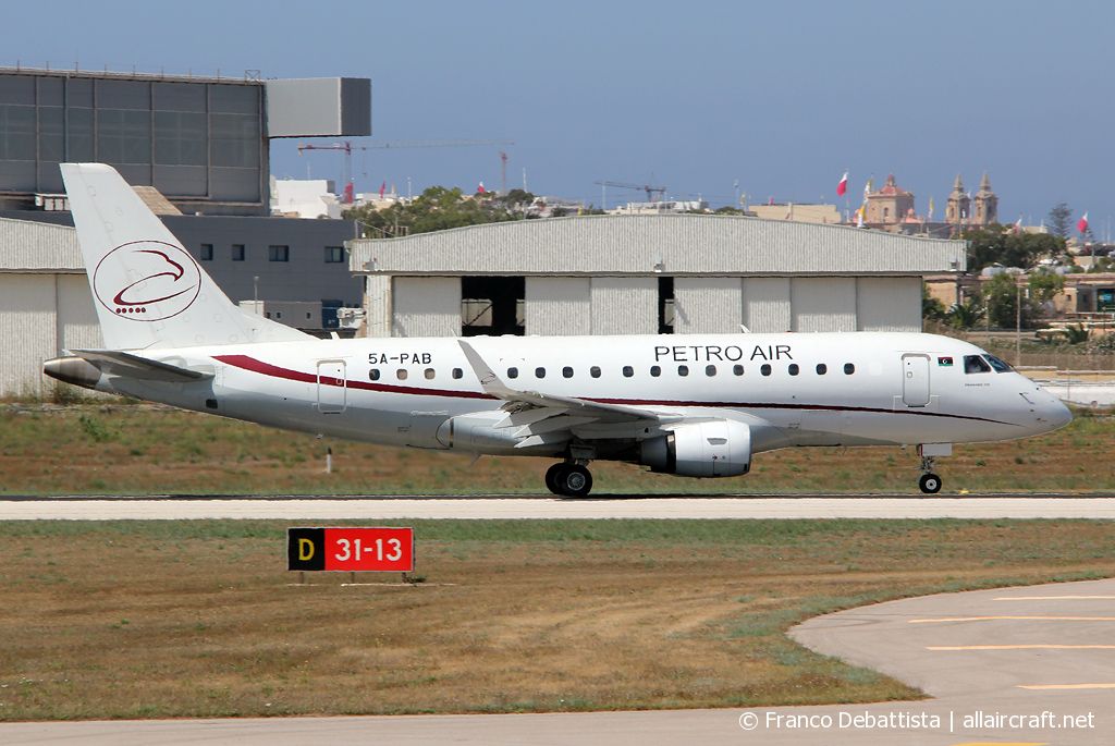 5A-PAB (17000279) Embraer 170-100LR