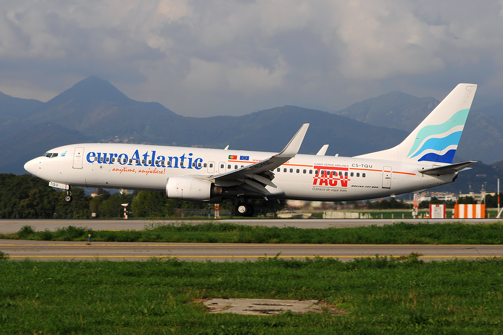 CS-TQU · Boeing 737-8K2(WL) · (BGY / LIME)
