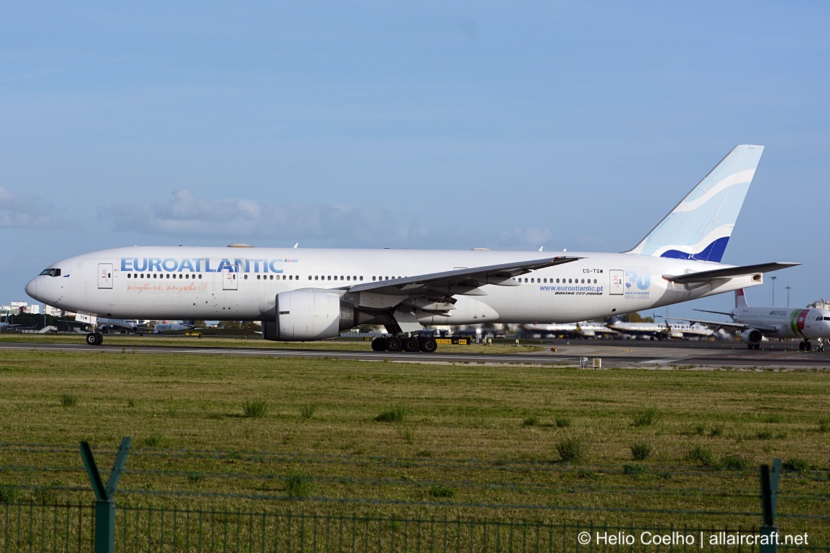 CS-TSW · Boeing 777-243ER · (LIS / LPPT)