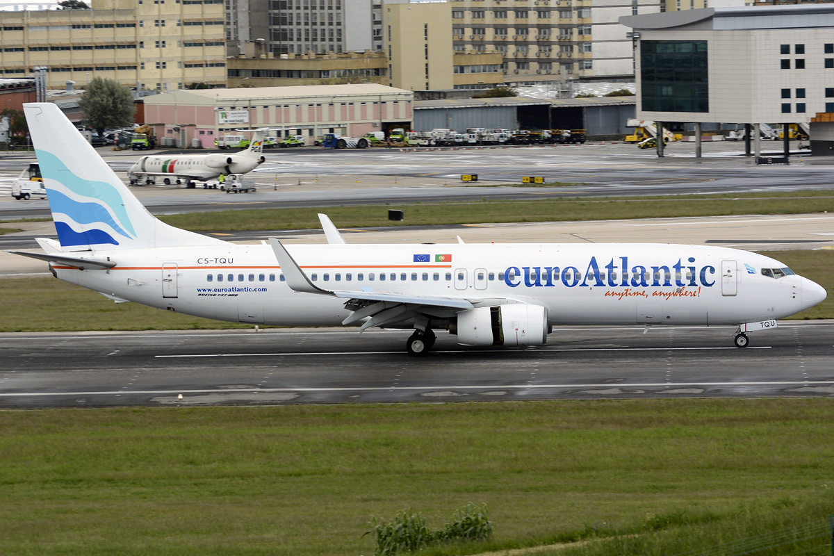 CS-TQU · Boeing 737-8K2(WL) · (LIS / LPPT)
