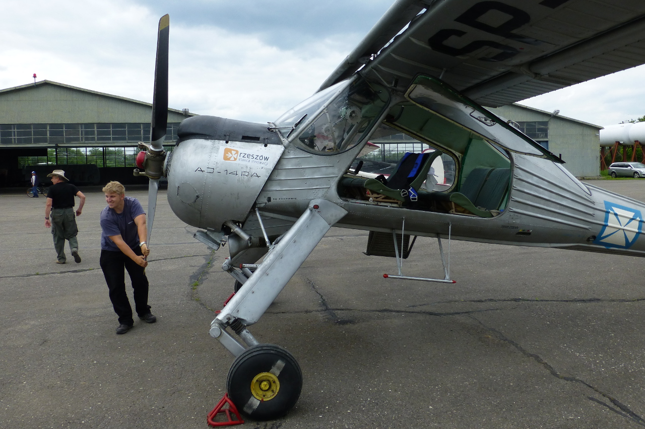 SP-AHZ, (cn 74201), PZL-Okecie PZL-104 Wilga