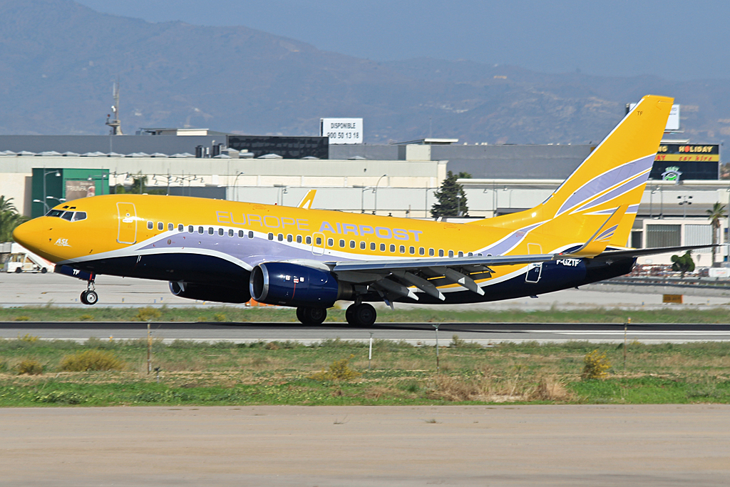 F-GZTF · Boeing 737-73S · (AGP / LEMG)
