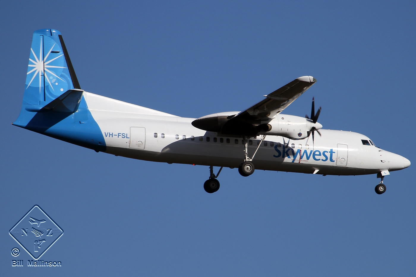 VH-FSL (20249) 1992 Fokker 50