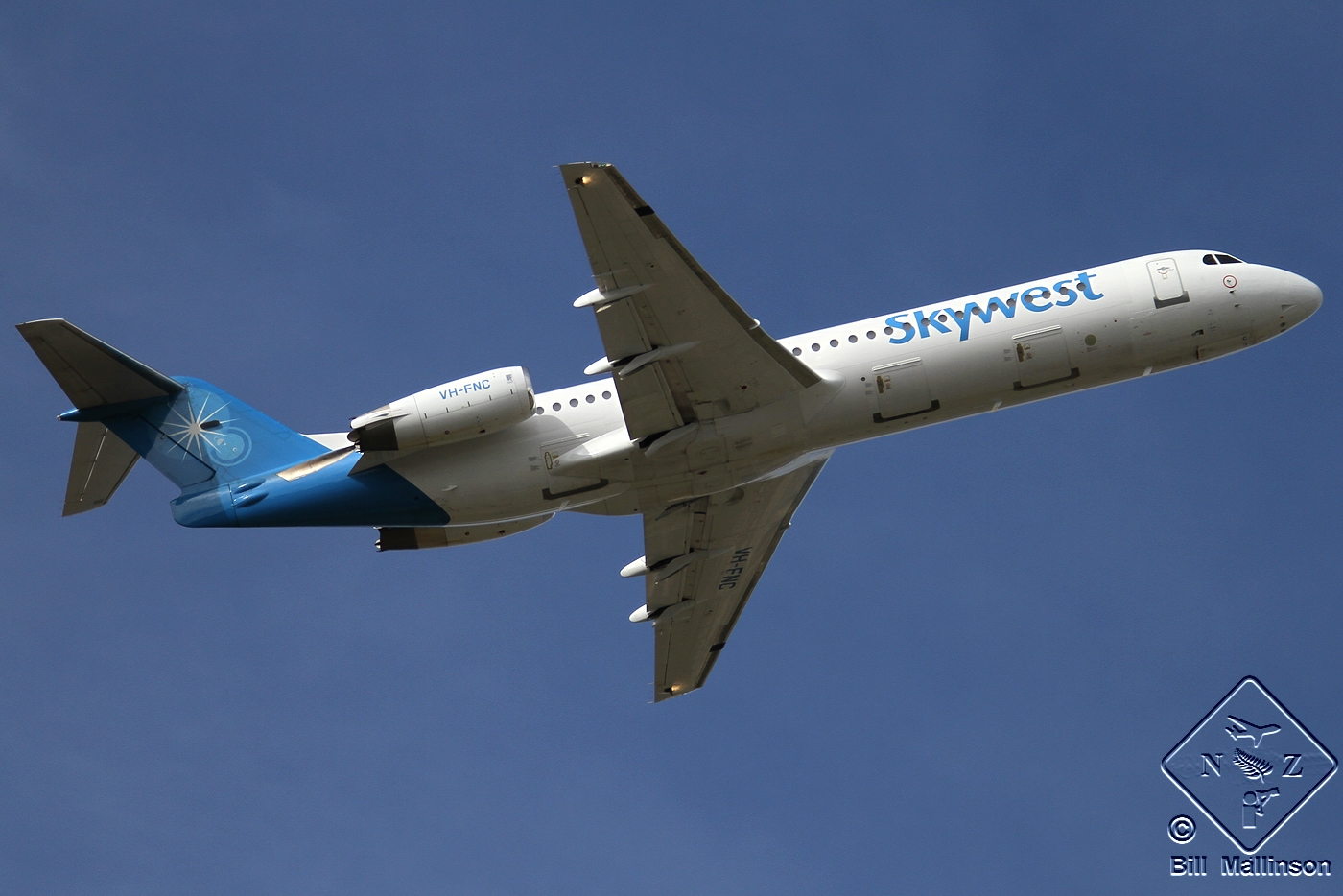 VH-FNC (11334) 1991 Fokker 100