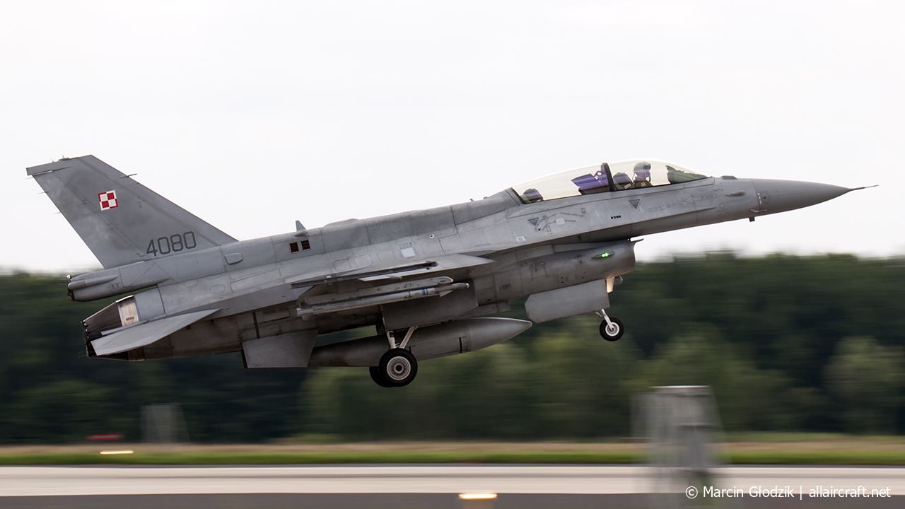 4080 (JD-5) Lockheed Martin F-16DJ Fighting Falcon