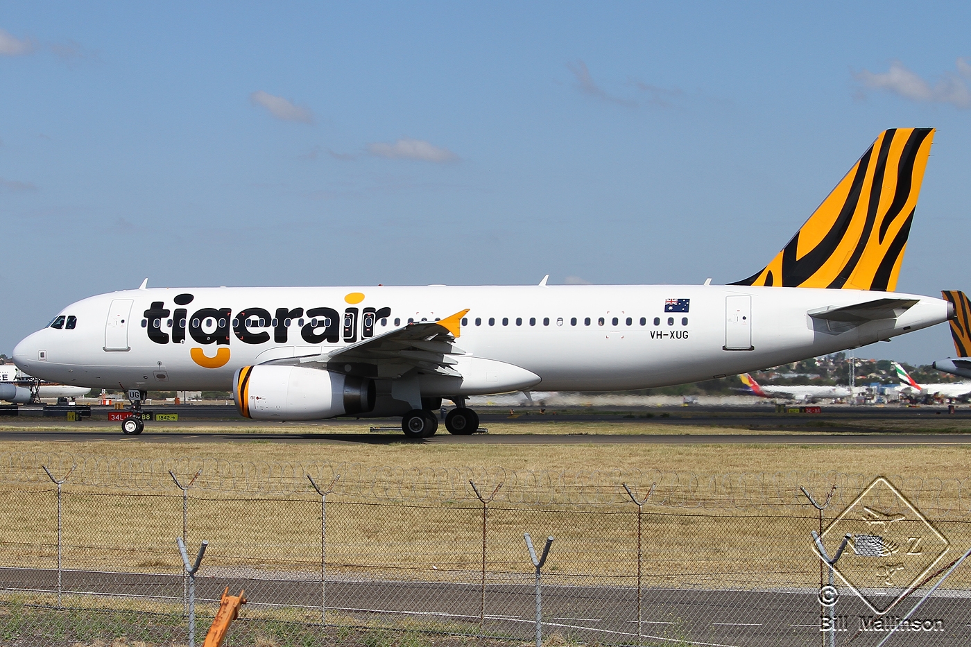 VH-XUG · Airbus A320-232 · (SYD / YSSY)
