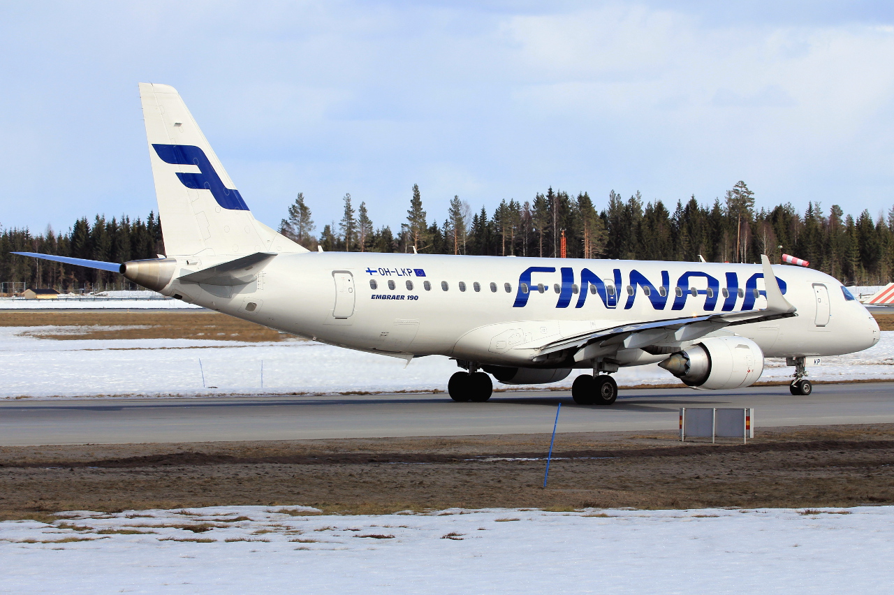 OH-LKP · Embraer ERJ-190LR · (OSL / ENGM)