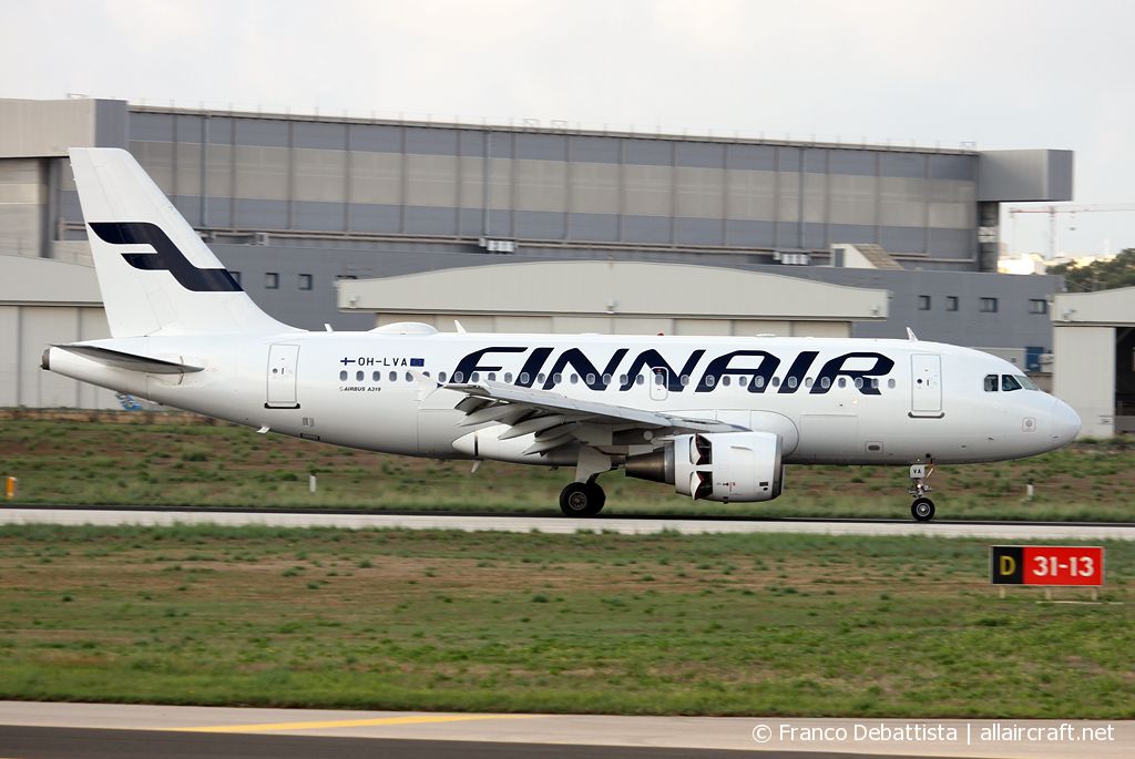 OH-LVA · Airbus A319-112 · (MLA / LMML)