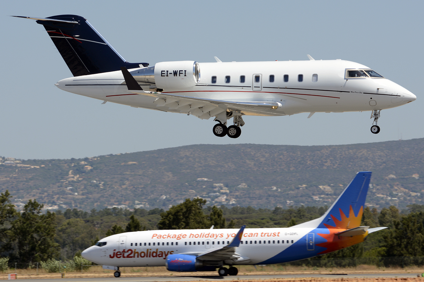 EI-WFI · Bombardier CL-600-2B16 Challenger 605 · (FAO / LPFR)