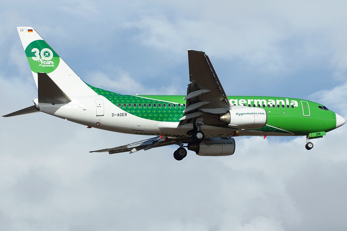 D-AGER (28107) 1998 Boeing 737-75B