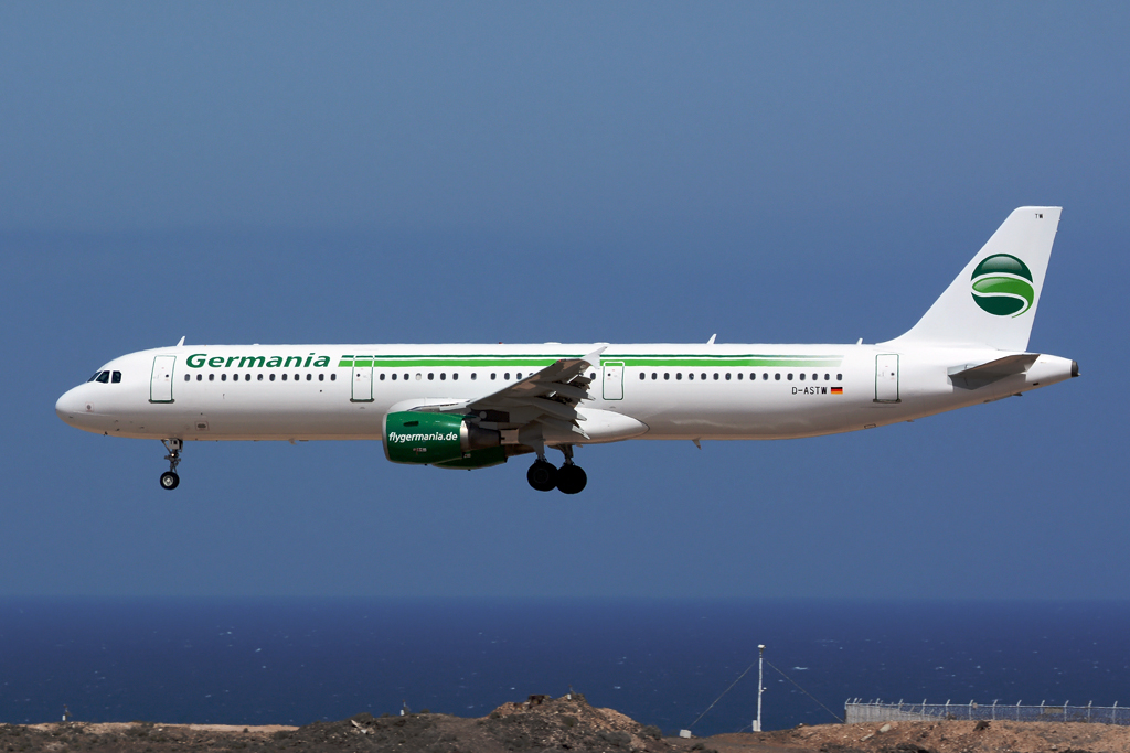 D-ASTW · Airbus A321-211 · (LPA / GCLP)