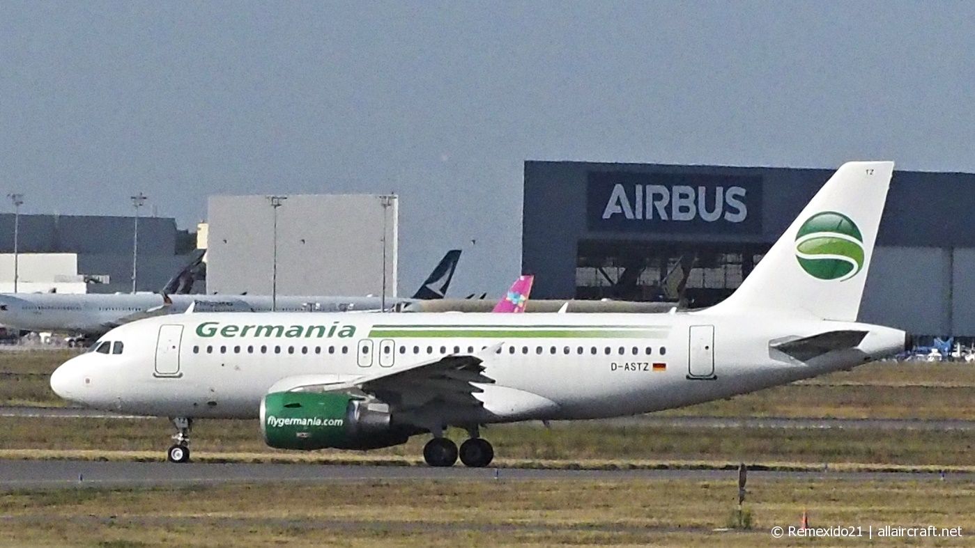 D-ASTZ (3019) 2007 Airbus A319-112