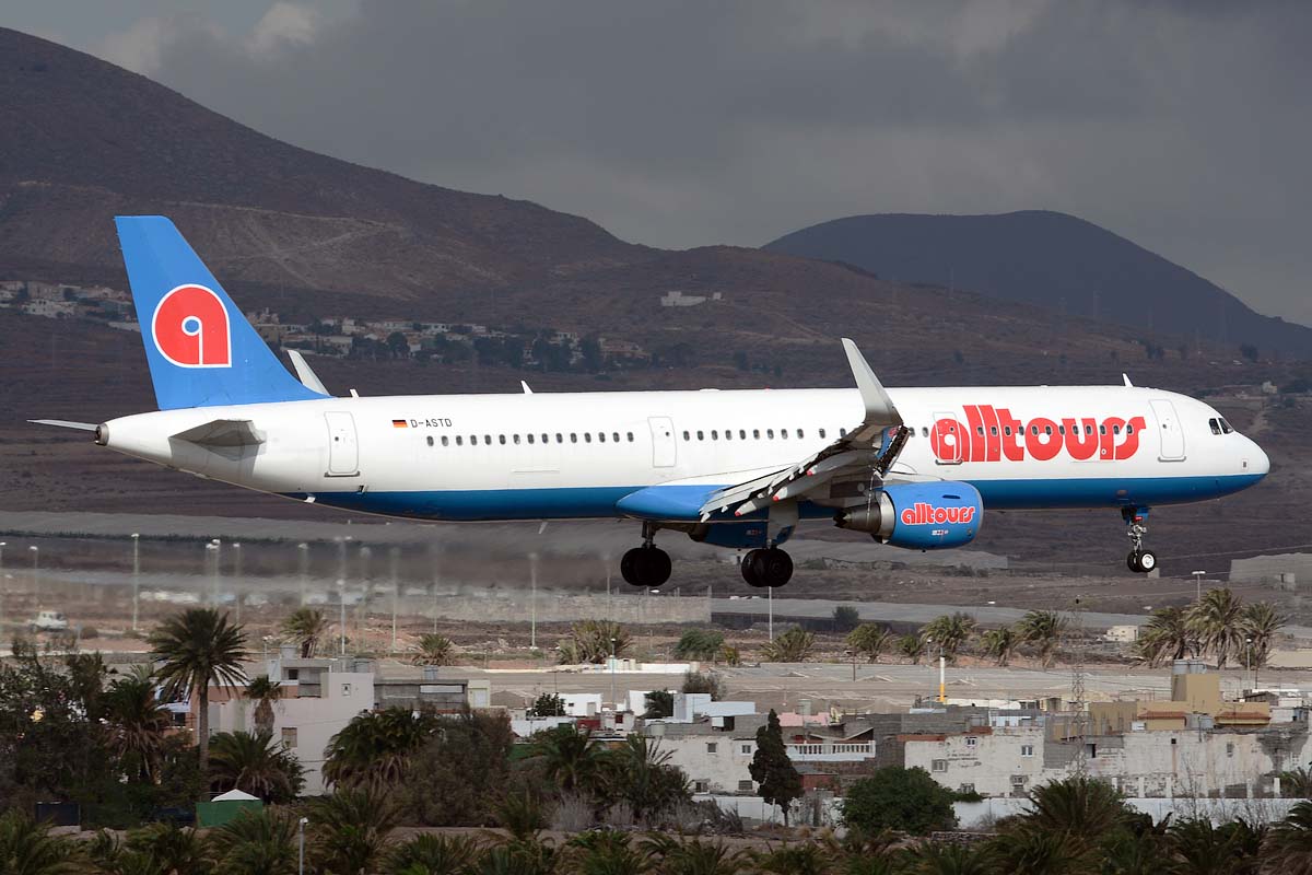 D-ASTD · Airbus A321-211(WL) · (LPA / GCLP)