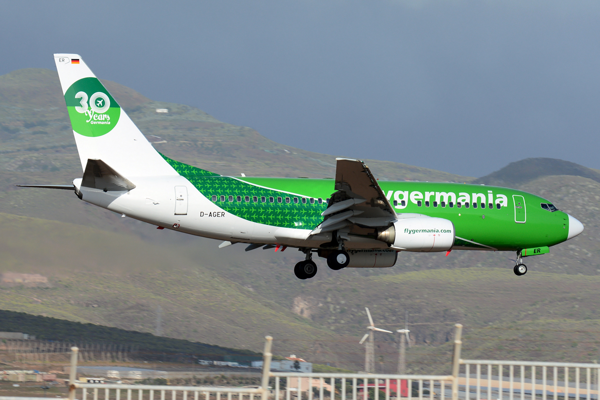 D-AGER (28107) 1998 Boeing 737-75B