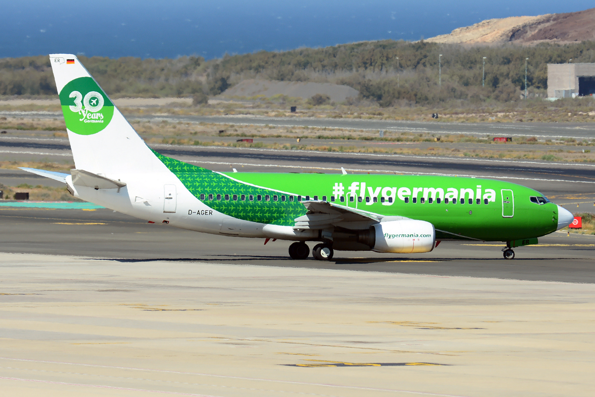 D-AGER · Boeing 737-75B · (LPA / GCLP)