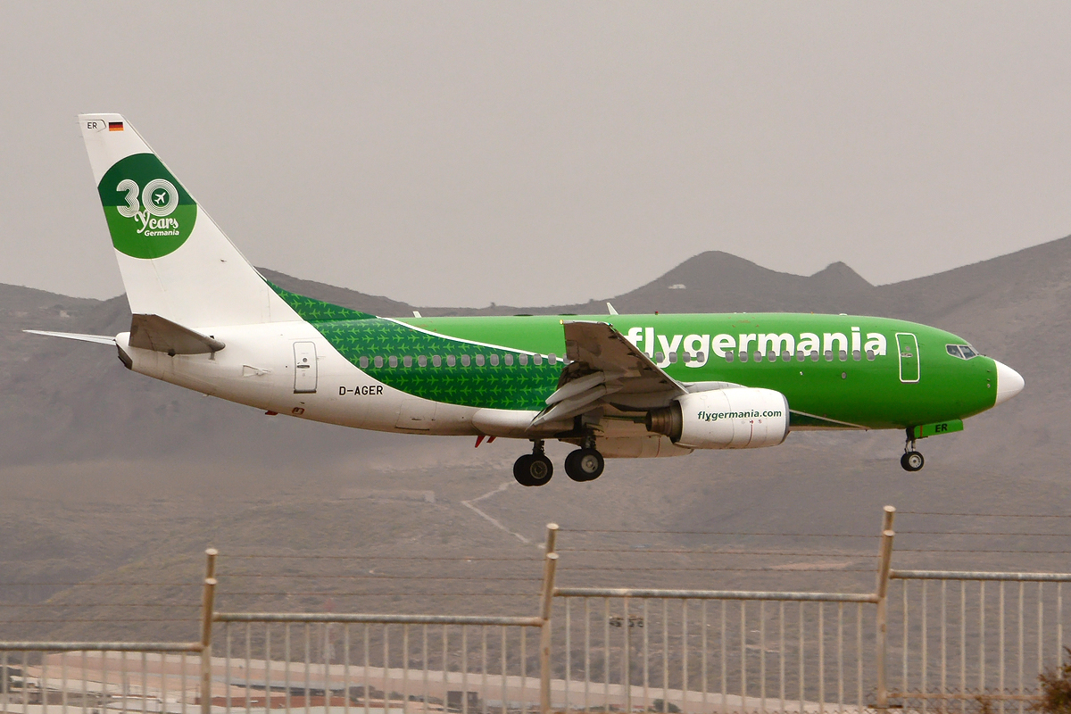 D-AGER · Boeing 737-75B · (LPA / GCLP)