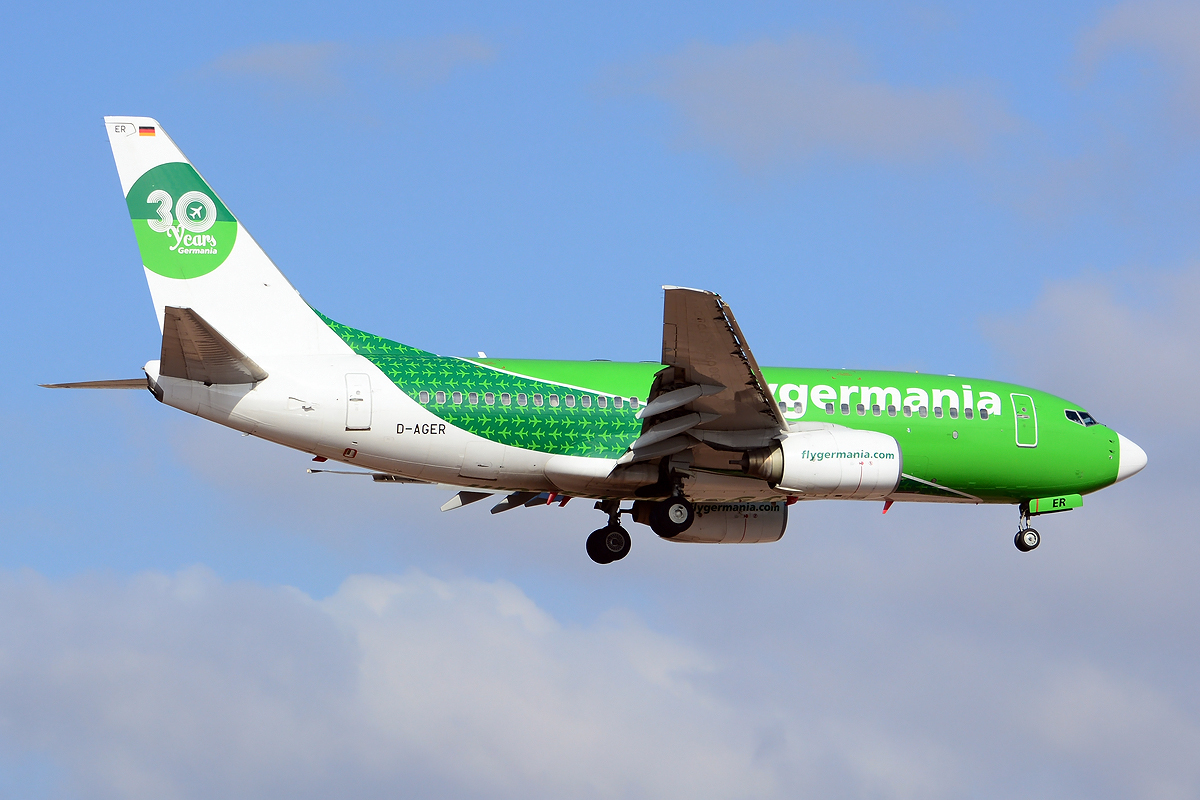D-AGER · Boeing 737-75B · (LPA / GCLP)