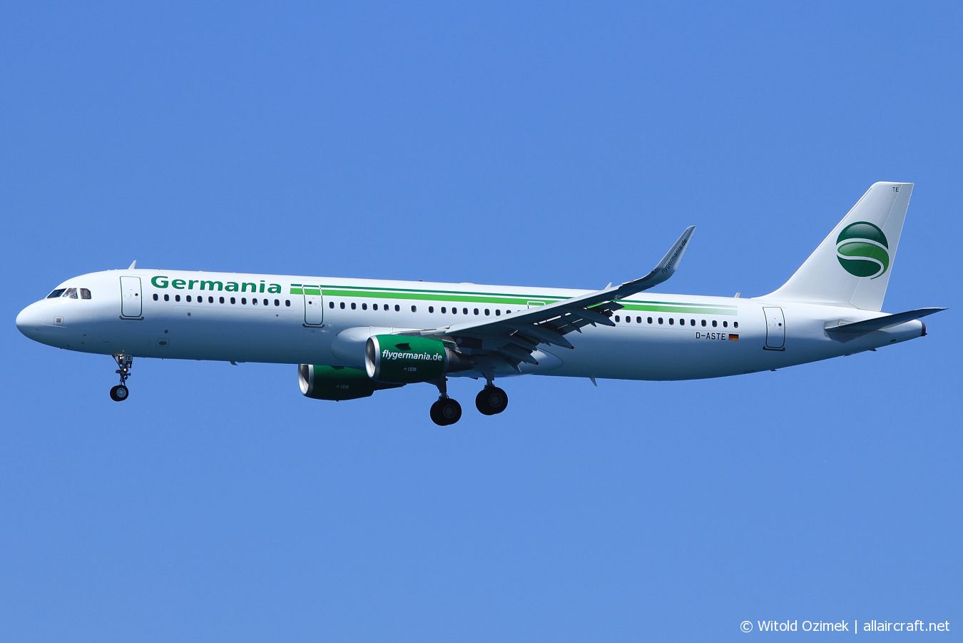 D-ASTE (6005) 2014 Airbus A321-211(WL)