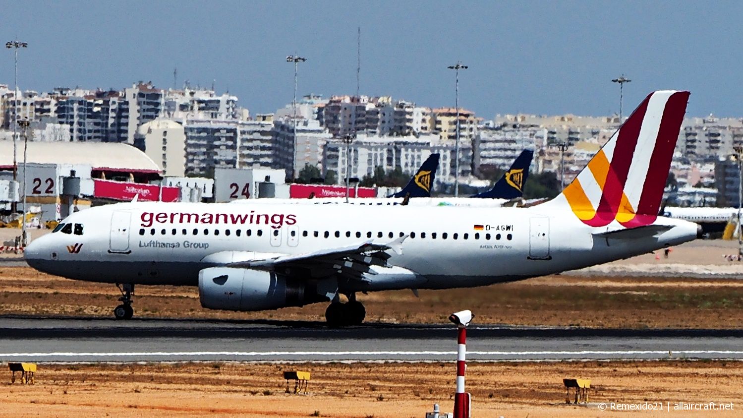 D-AGWI · Airbus A319-132 · (FAO / LPFR)