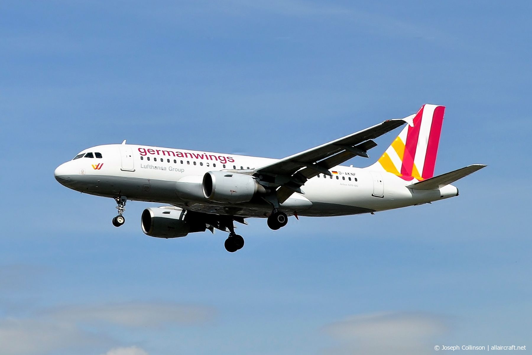 D-AKNF (646) 1997 Airbus A319-112