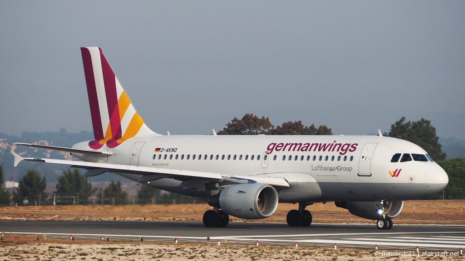 D-AKNO · Airbus A319-112 · (FAO / LPFR)