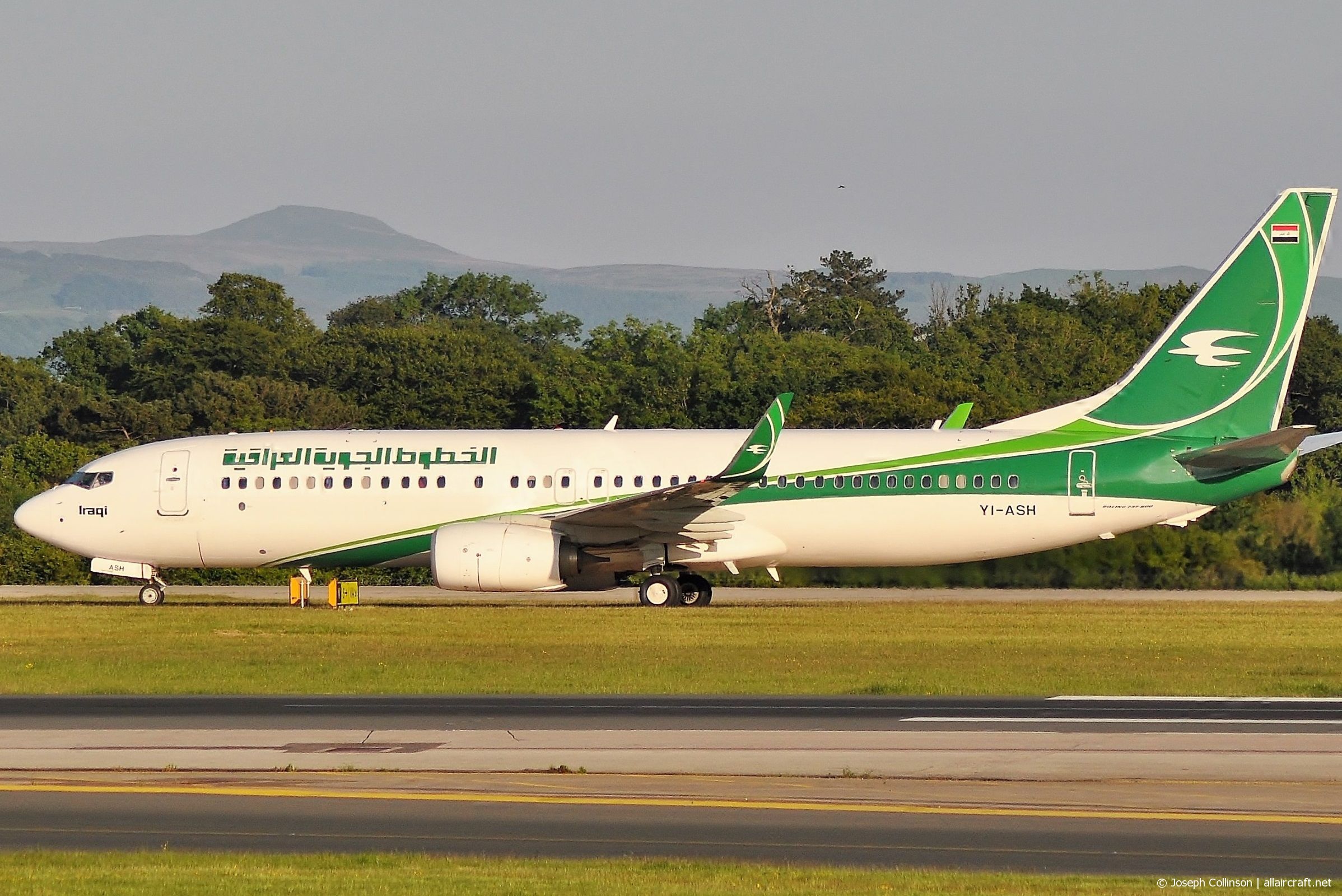 YI-ASH · Boeing 737-81Z(WL) · (MAN / EGCC)