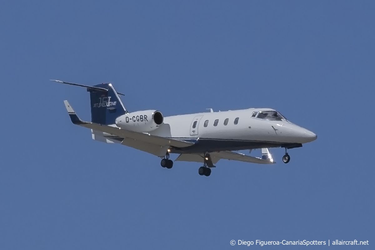 D-CGBR · Learjet 55 · (LPA / GCLP)