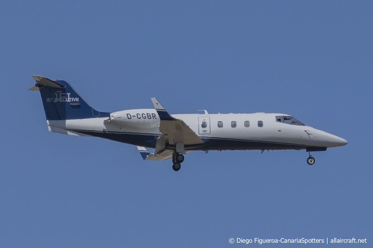 D-CGBR · Learjet 55 · (LPA / GCLP)