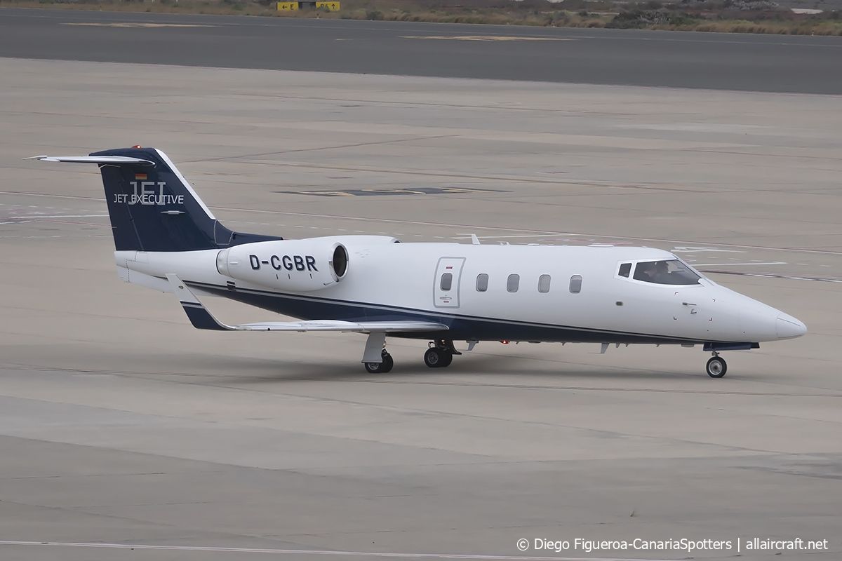 D-CGBR · Learjet 55 · (LPA / GCLP)