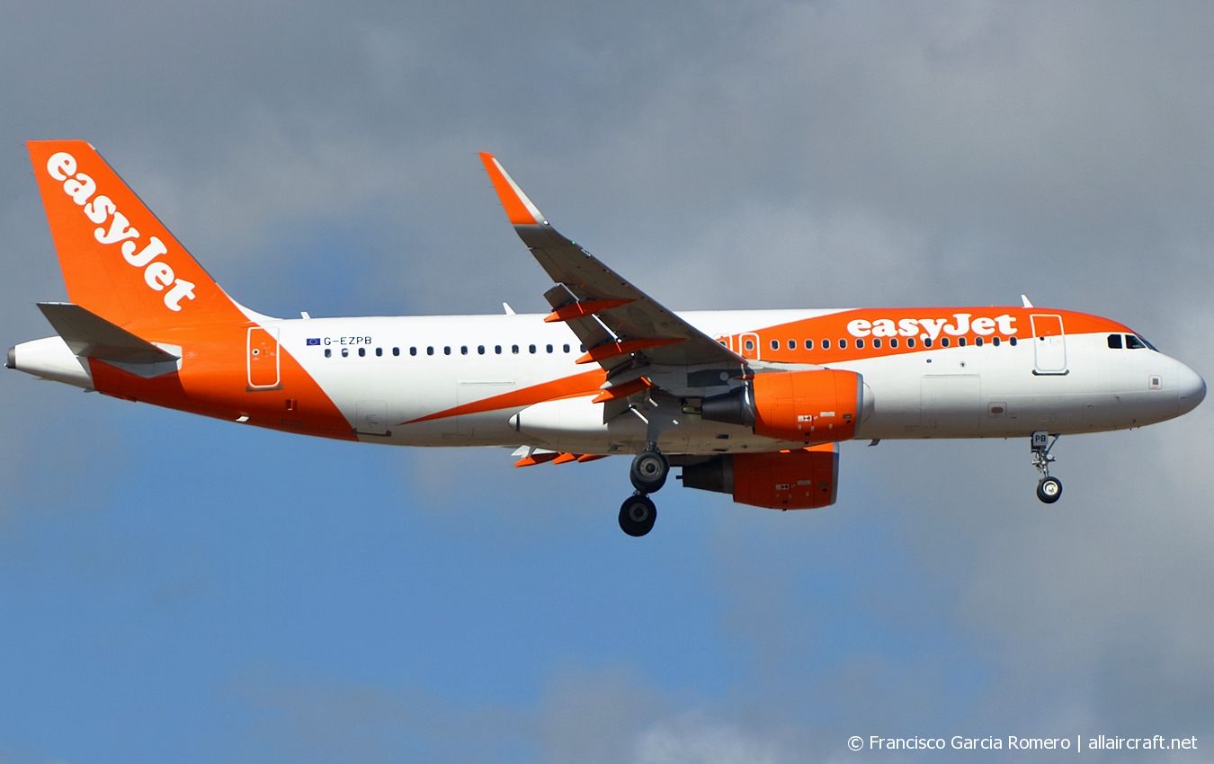 G-EZPB · Airbus A320-214(WL) · (LPA / GCLP)