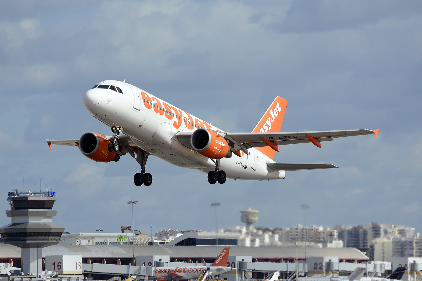 G-EZFG · Airbus A319-111 · (FAO / LPFR)