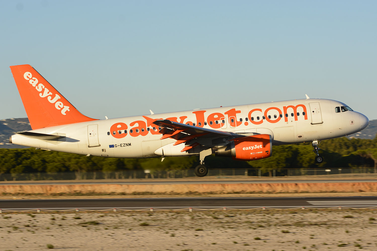 G-EZNM · Airbus A319-111 · (FAO / LPFR)