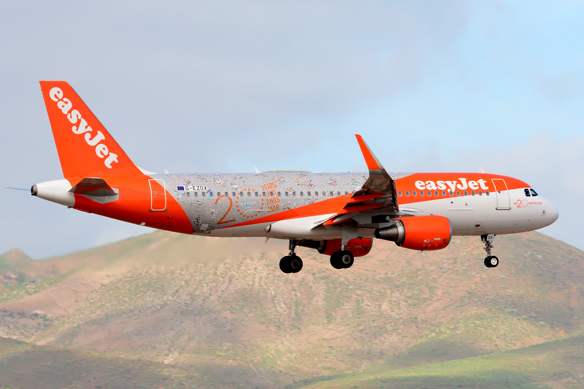 G-EZOX · Airbus A320-214(WL) · (LPA / GCLP)