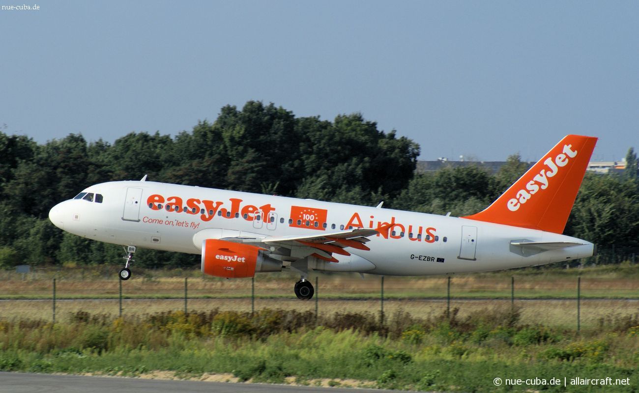 G-EZBR (3088) 2007 Airbus A319-111