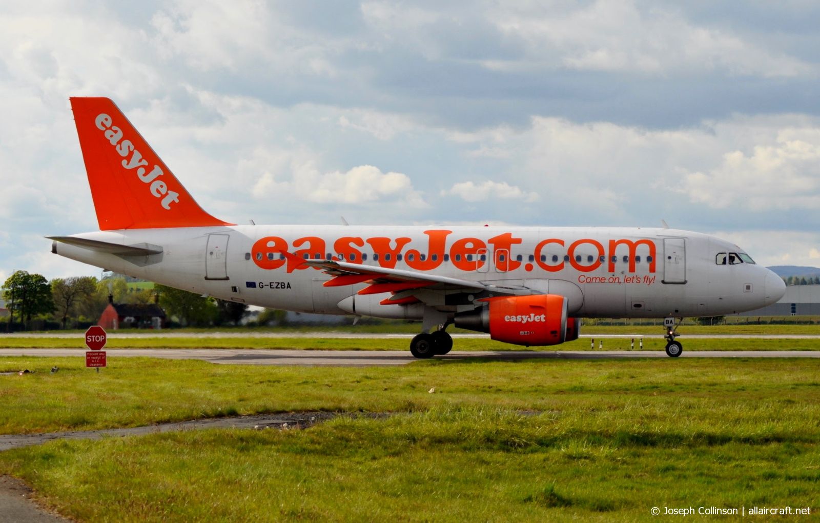 G-EZBA · Airbus A319-111 · (GLA / EGPF)