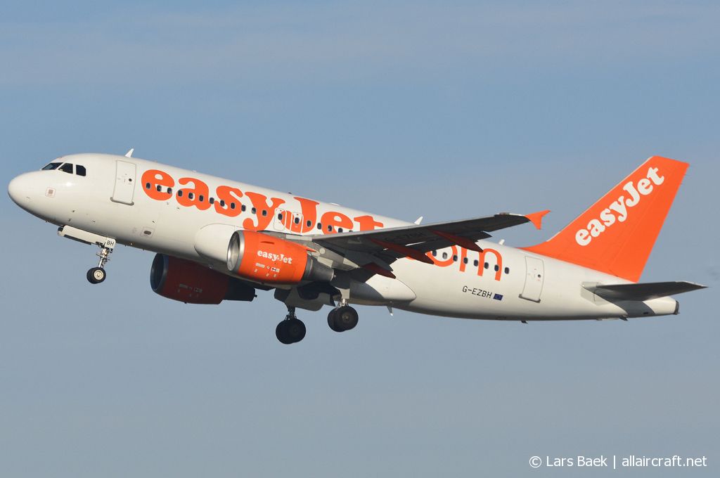 G-EZBH · Airbus A319-111 · (CPH / EKCH)